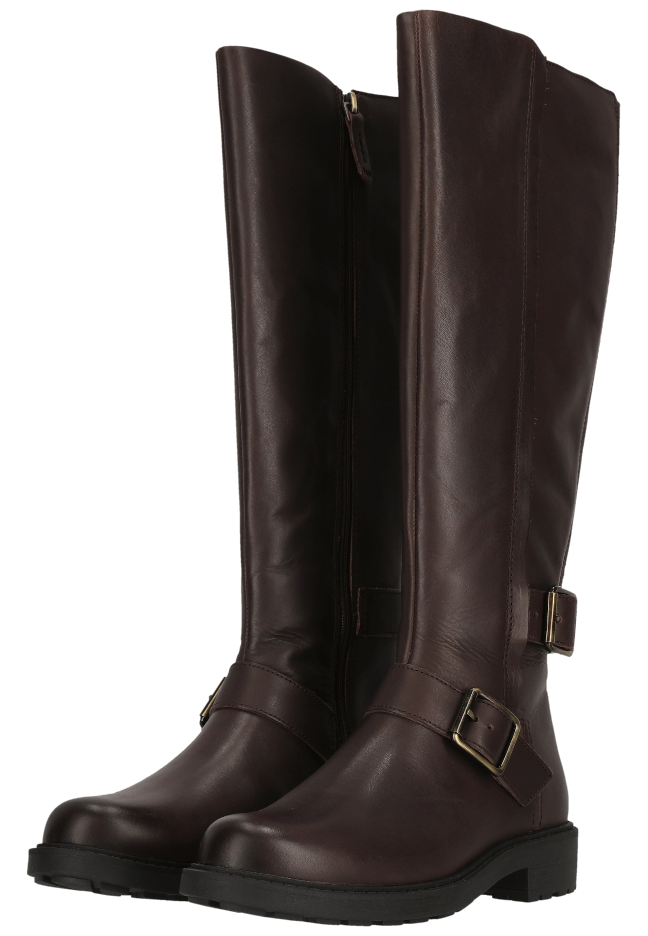 CLARKS Stiefel 'Orinoco 2' in Braun