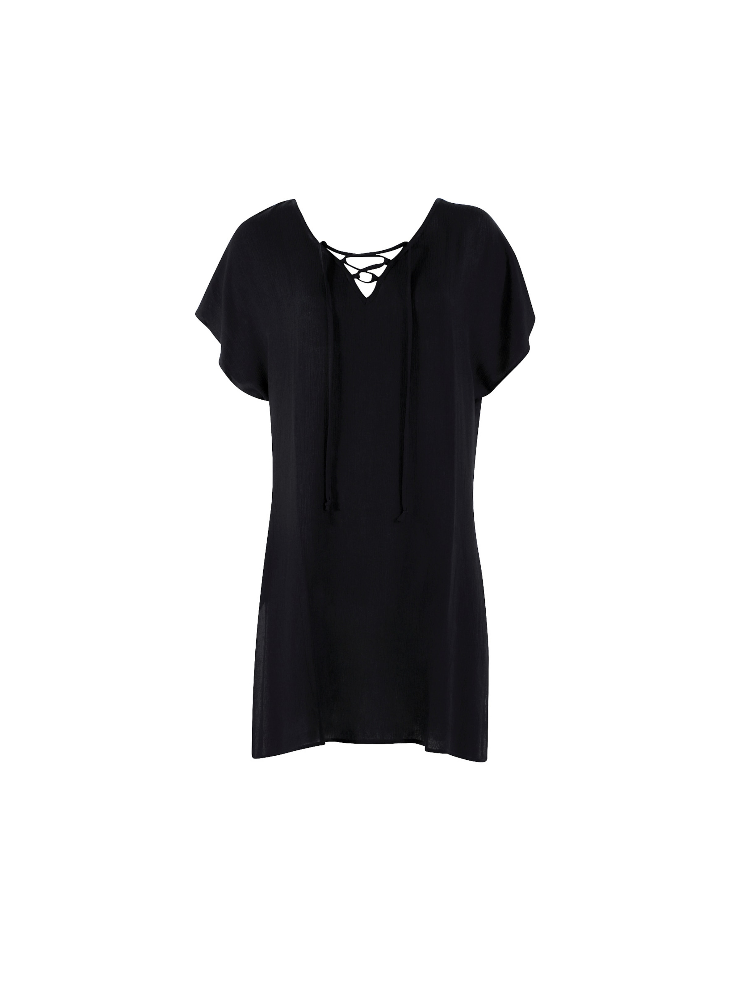 SUNMARIN Strandkjole i sort: forside