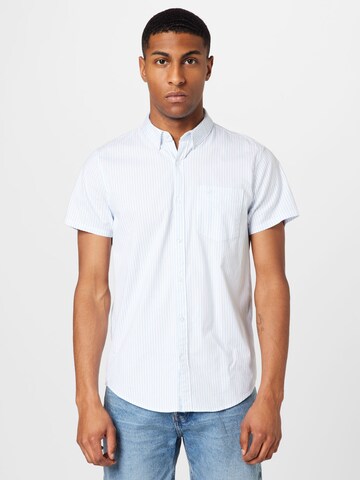 HOLLISTER Regular fit Button Up Shirt in Blue: front