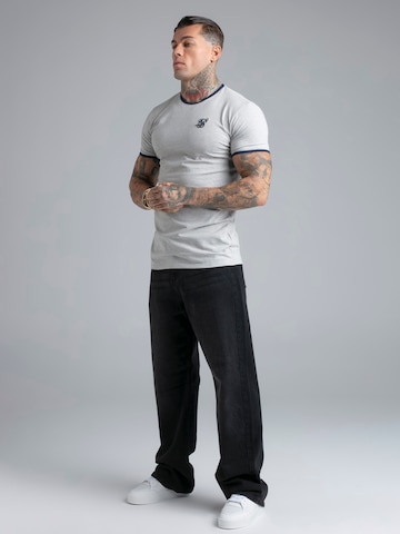 SikSilk T-Shirt in Grau