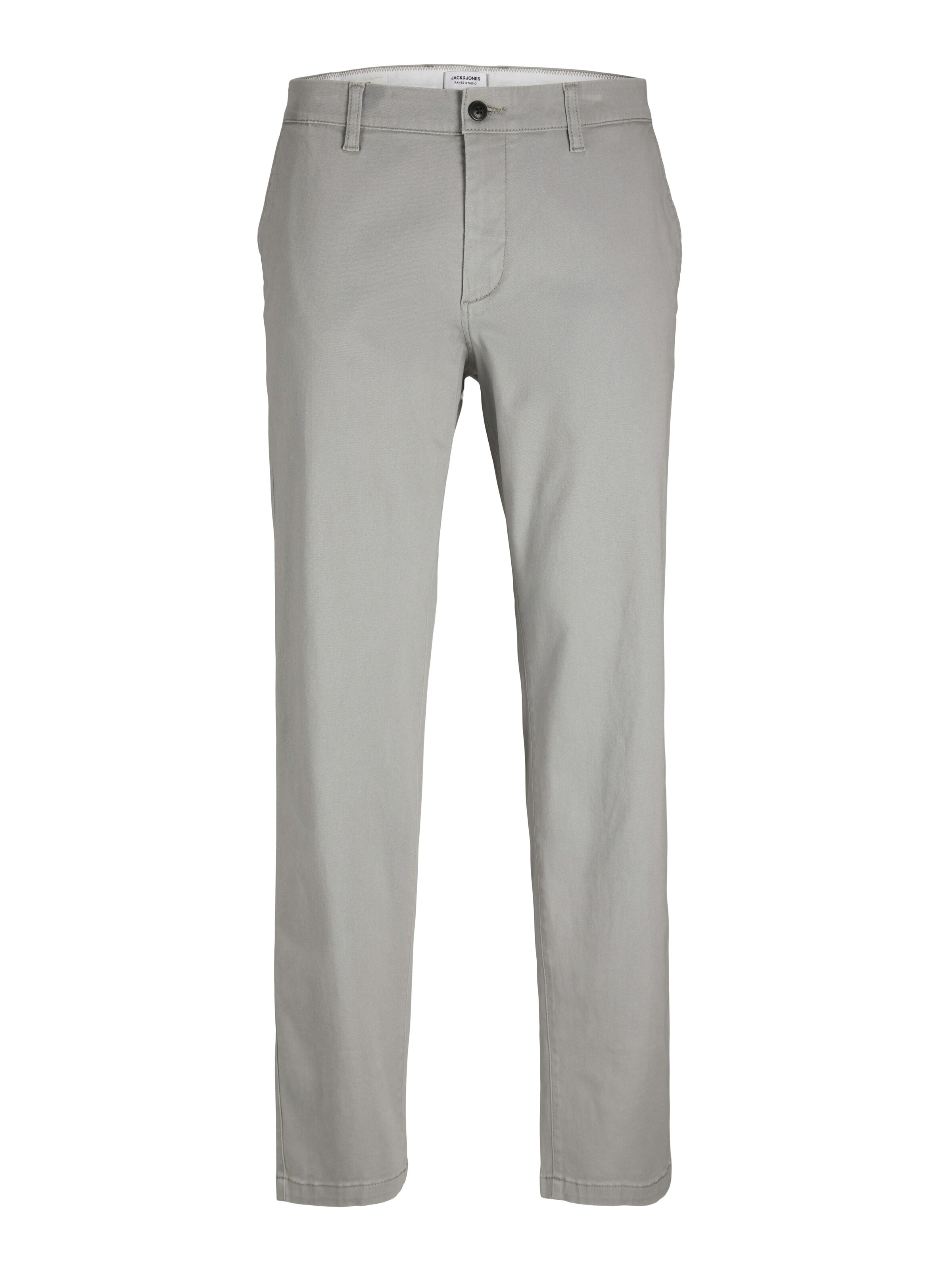 JACK & JONES Панталон Chino 'JPSTKane JJDave' в сиво: отпред