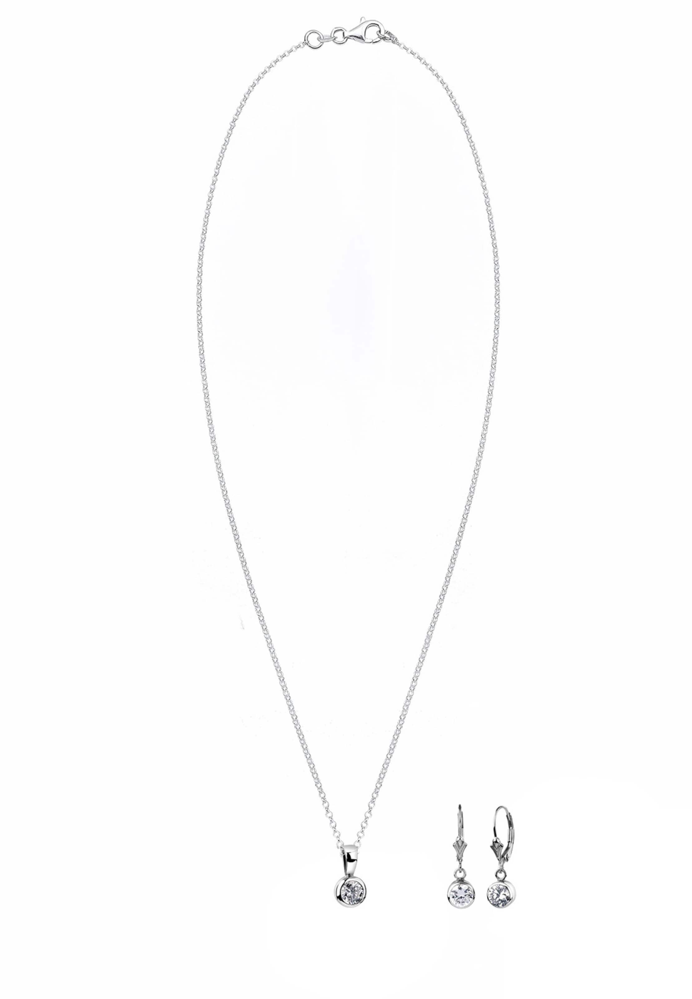 Parure de bijoux Nenalina en argent : devant