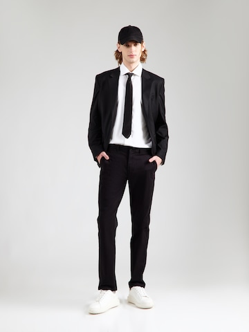 TOMMY HILFIGER - regular Pantalón 'DENTON ESSENTIAL' en negro