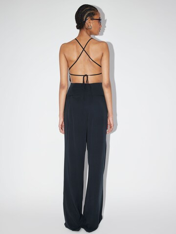 LeGer by Lena Gercke Jumpsuit 'Overall' in Schwarz: zadná strana