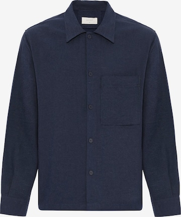 AntiochRegular Fit Košulja - plava boja: prednji dio