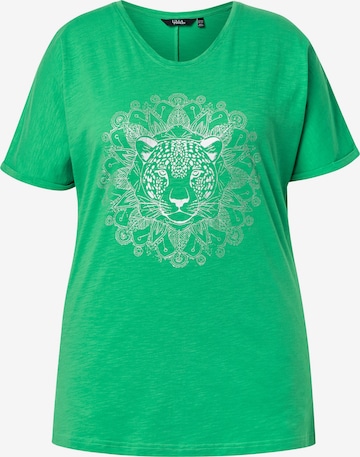Ulla Popken Shirt in Grün: Vorderseite