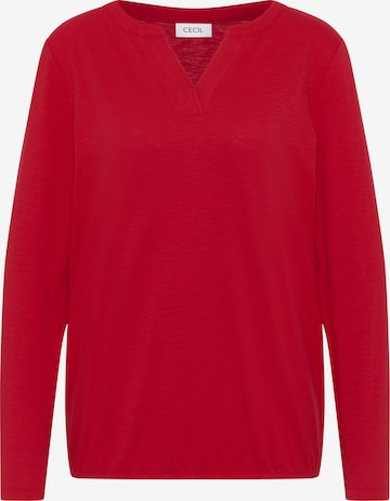 CECIL Shirt in Rot: Vorderseite