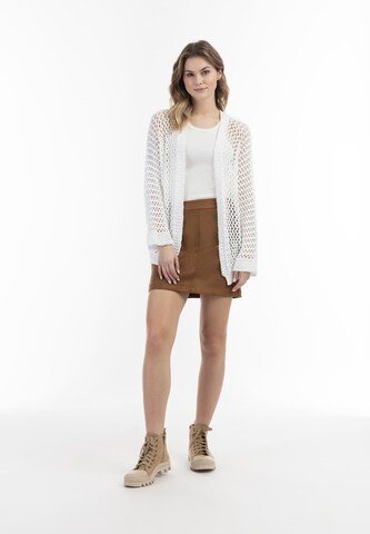 DreiMaster Vintage Knit Cardigan in White