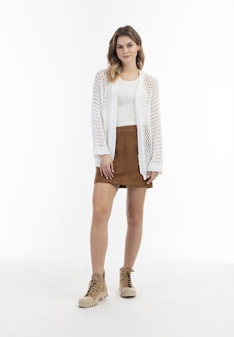 DreiMaster Vintage Knit Cardigan in White