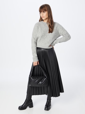 BOSS Black Pullover 'Febisan' i sølv