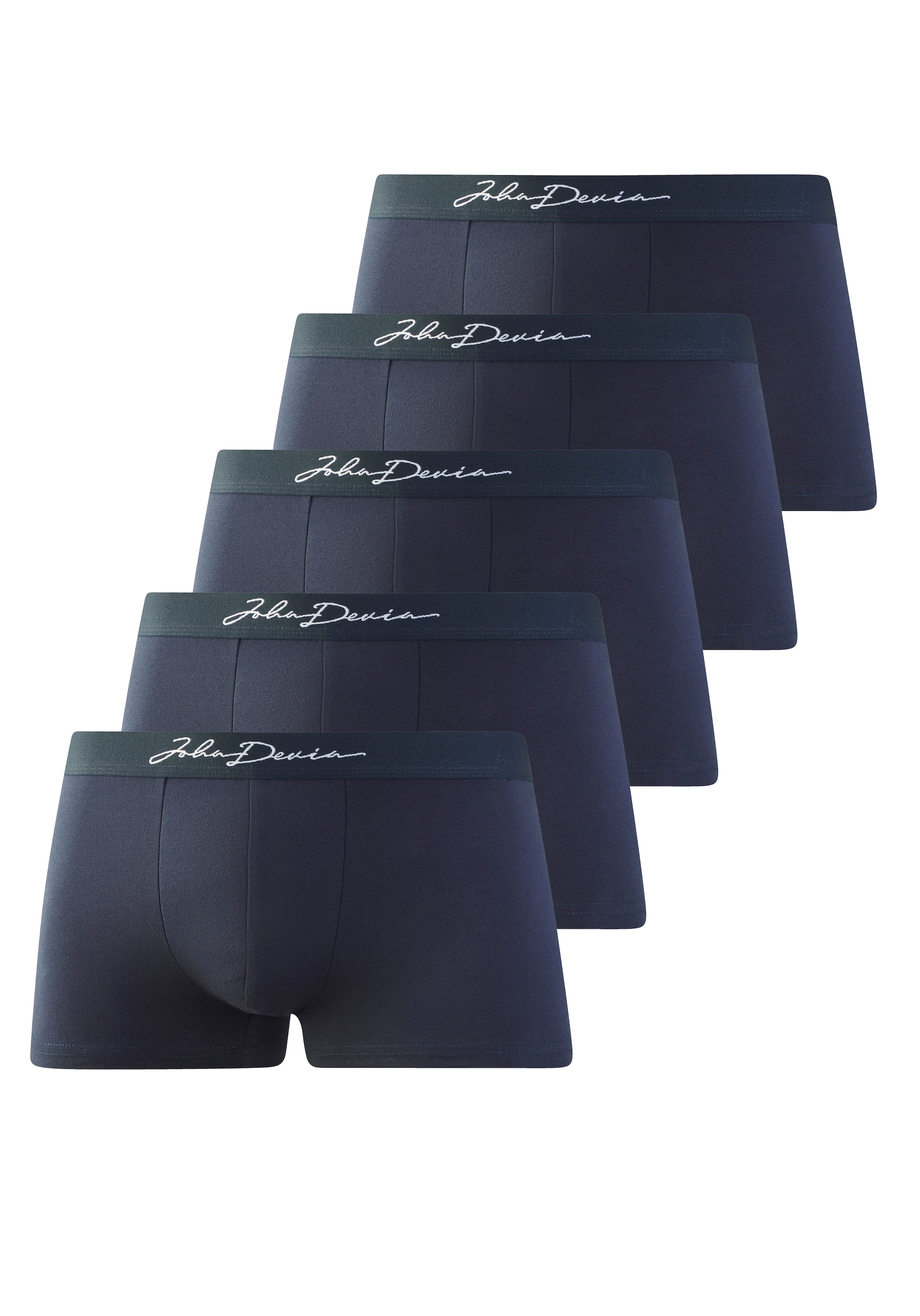 JOHN DEVIN Boxer shorts in Blue: front