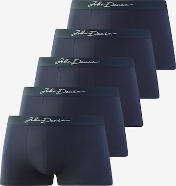 JOHN DEVIN Boxer shorts in Blue: front