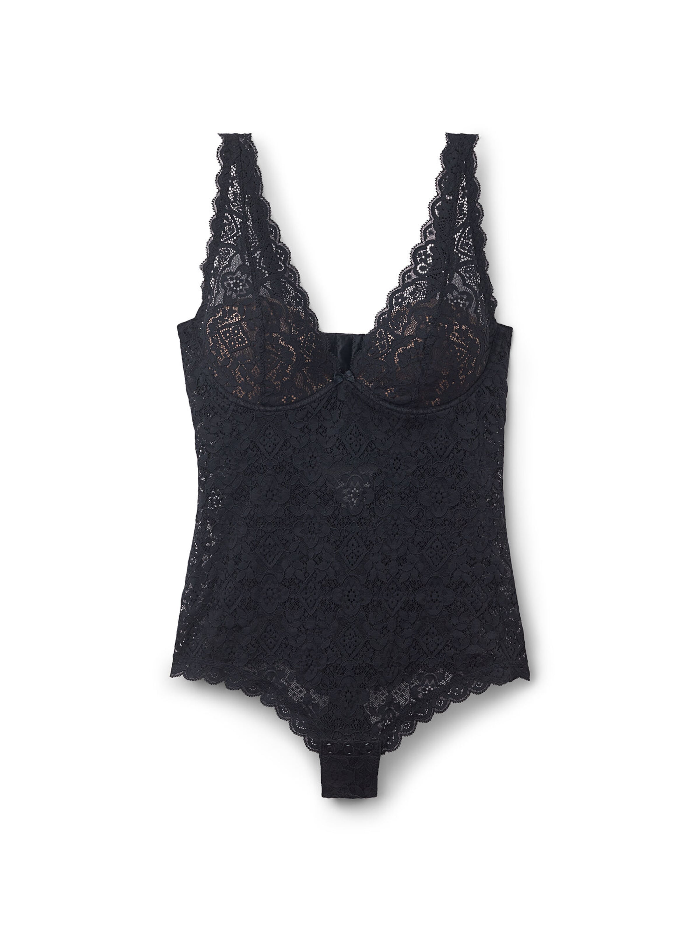 INTIMISSIMI Bodysuit 'Eleonora' in Black: front