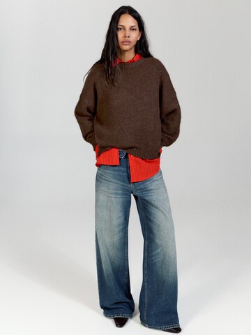 Pull&Bear Sweater in Brown