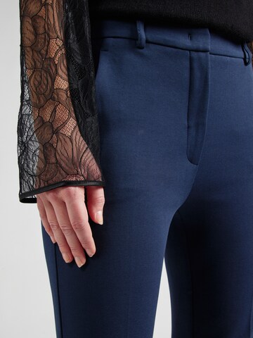 Weekend Max Mara Slimfit Pantalon 'TANGA' in Blauw
