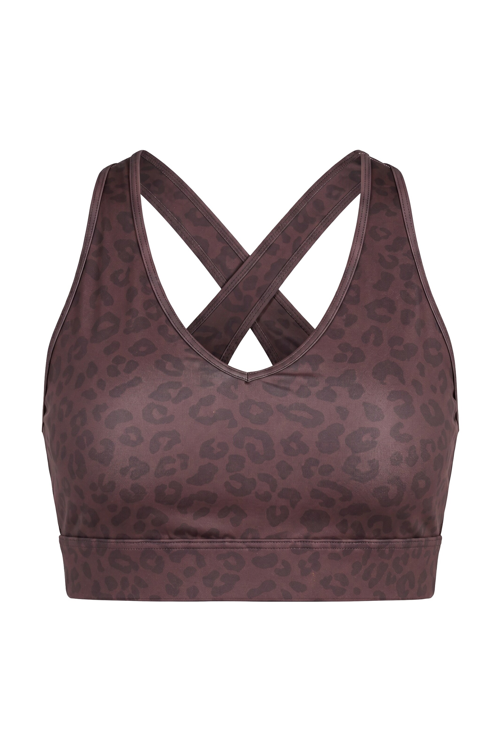 Studio Untold Bralette Sports bra in Brown: front