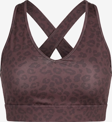 Studio Untold Bralette Sports bra in Brown: front