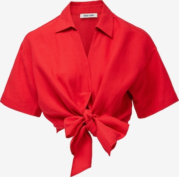 Salsa Jeans Hemd in Rot: Vorderseite