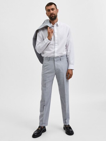 SELECTED HOMME Regular Pants in Grey