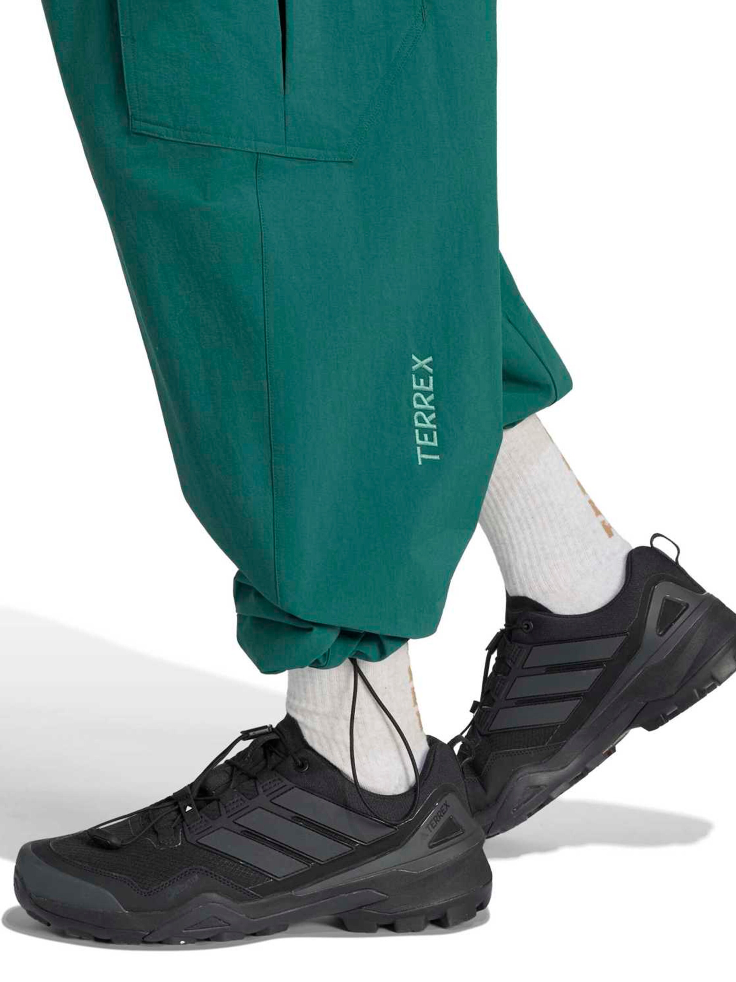 ADIDAS TERREX Loosefit Kültéri nadrágok - zöld
