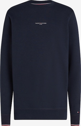 Sweat-shirt TOMMY HILFIGER en bleu : devant