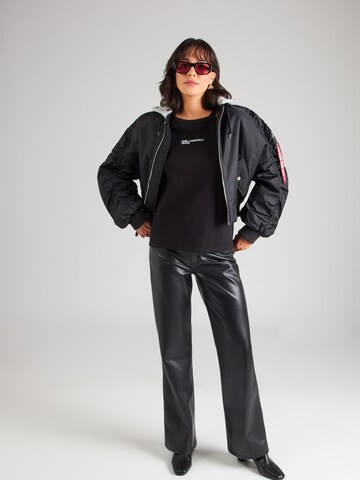 KARL LAGERFELD JEANS Särk, värv must