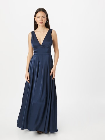 CoastVečernja haljina - plava boja: prednji dio