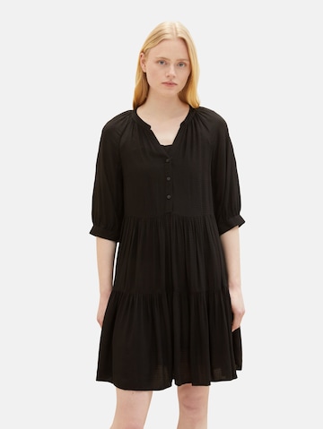 TOM TAILOR Dress in Black: front