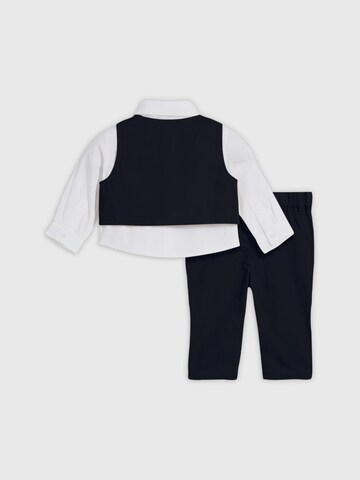 bonprix Set: Weste, Hemd und Hose in Blau