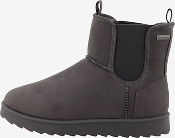 Boots TOM TAILOR en gris : devant