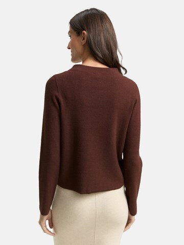 TOM TAILOR Sweater in Brown
