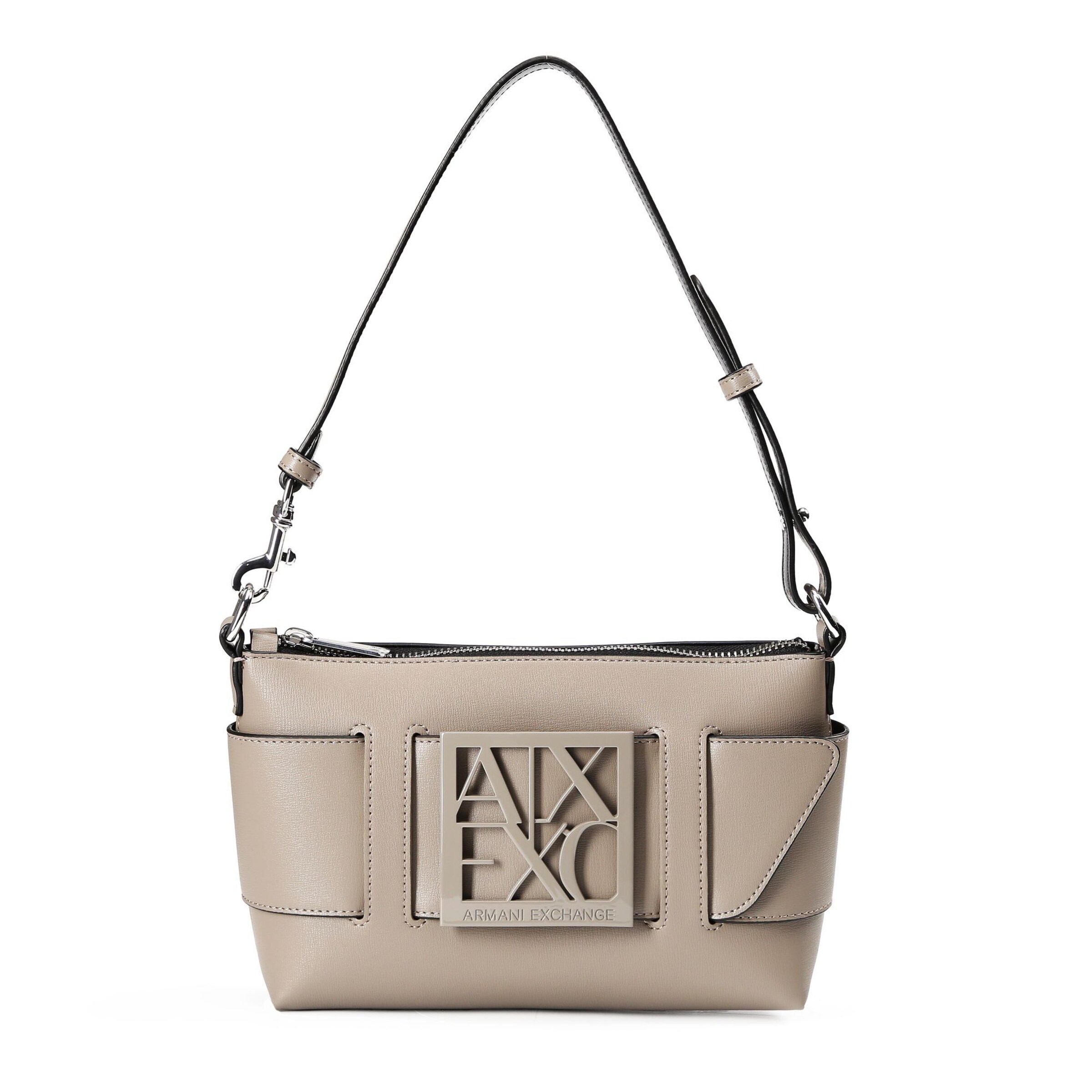 Sac bandoulière 'Susie' ARMANI EXCHANGE en beige : devant