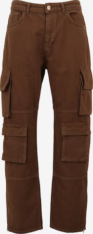 2Y Premium Regular Cargohose 'Kiran' in Braun: Vorderseite