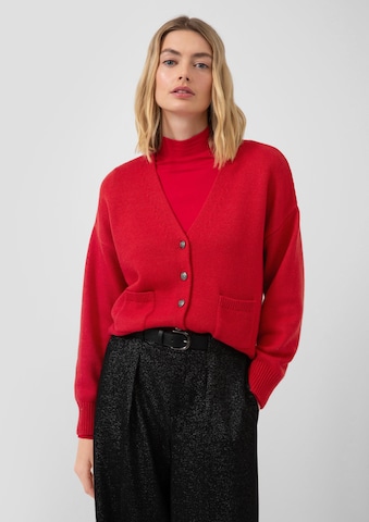s.Oliver Strickjacke in Rot: Vorderseite
