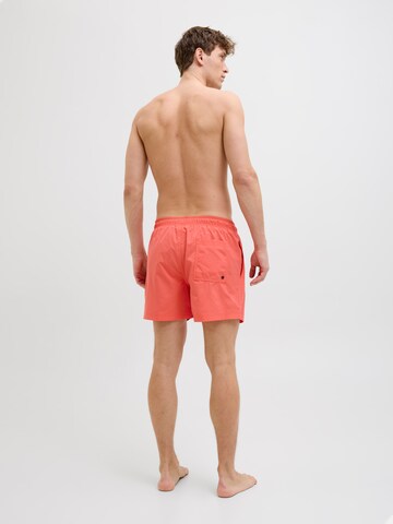 Pantaloncini da bagno 'JPSTMaui' di JACK & JONES in arancione