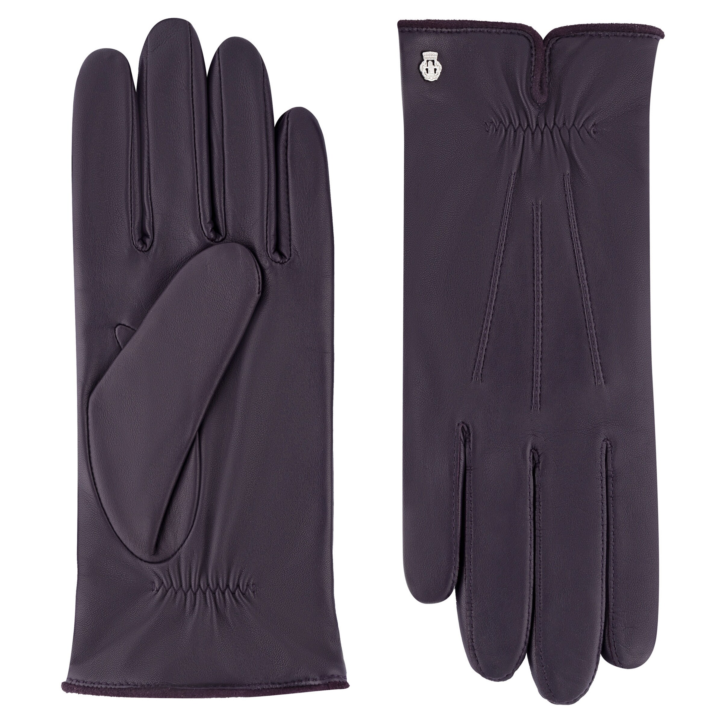 Roeckl Vingerhandschoenen 'ANTWERPEN' in Lila: voorkant