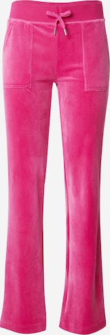 Pantalon 'DEL RAY' Juicy Couture en rose : devant