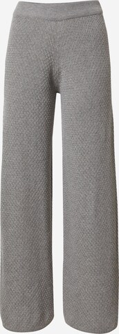 NU-IN - Pierna ancha Pantalón en gris: frente