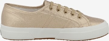 SUPERGA Platform trainers 'Lamew' in Gold