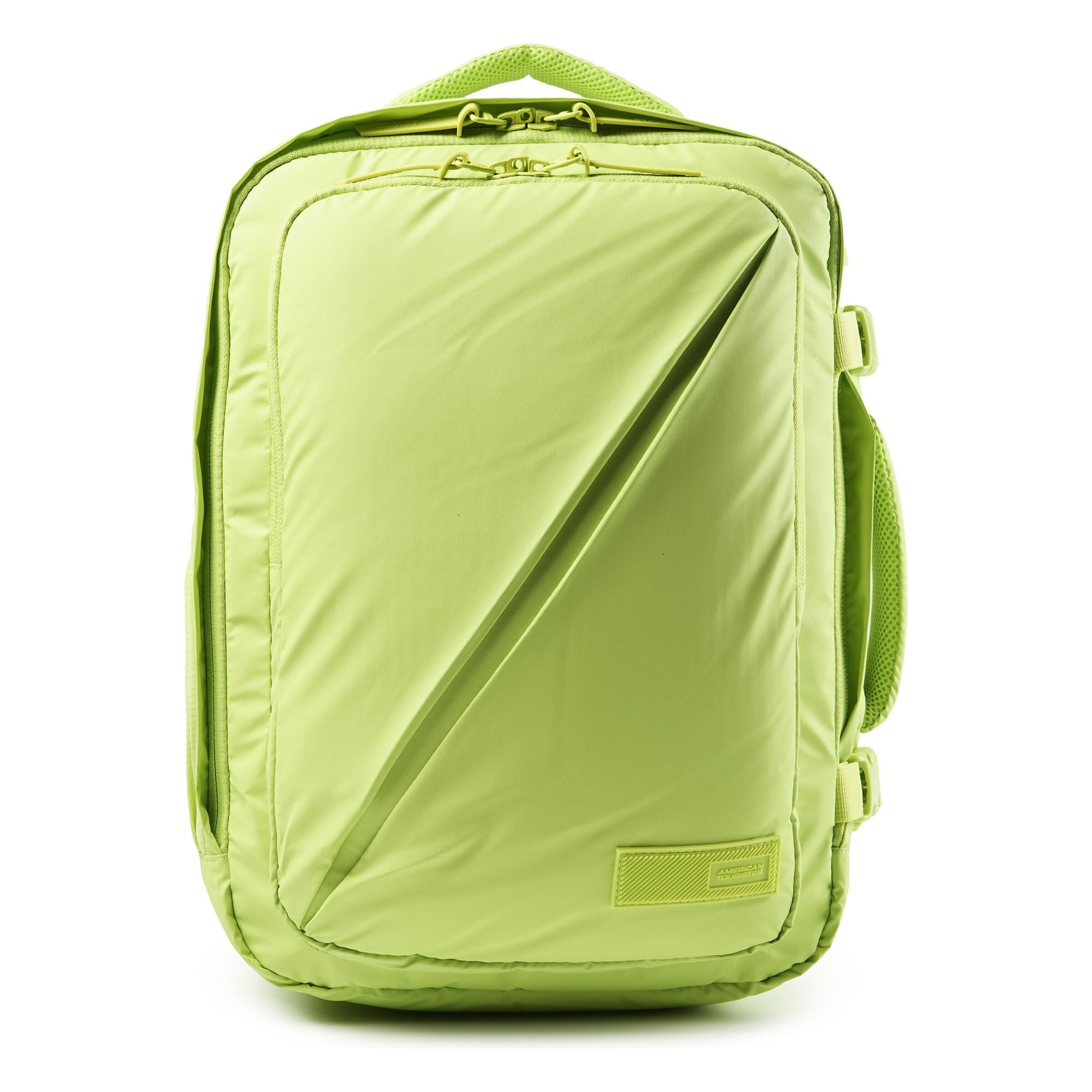 American Tourister Backpack 'Take2Cabin' in Green: front