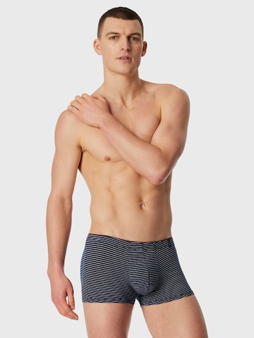 Boxers 'Long Life' SCHIESSER en bleu : devant