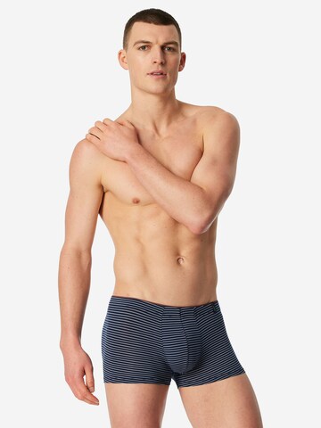 SCHIESSER Boxer shorts ' Long Life Soft ' in Blue