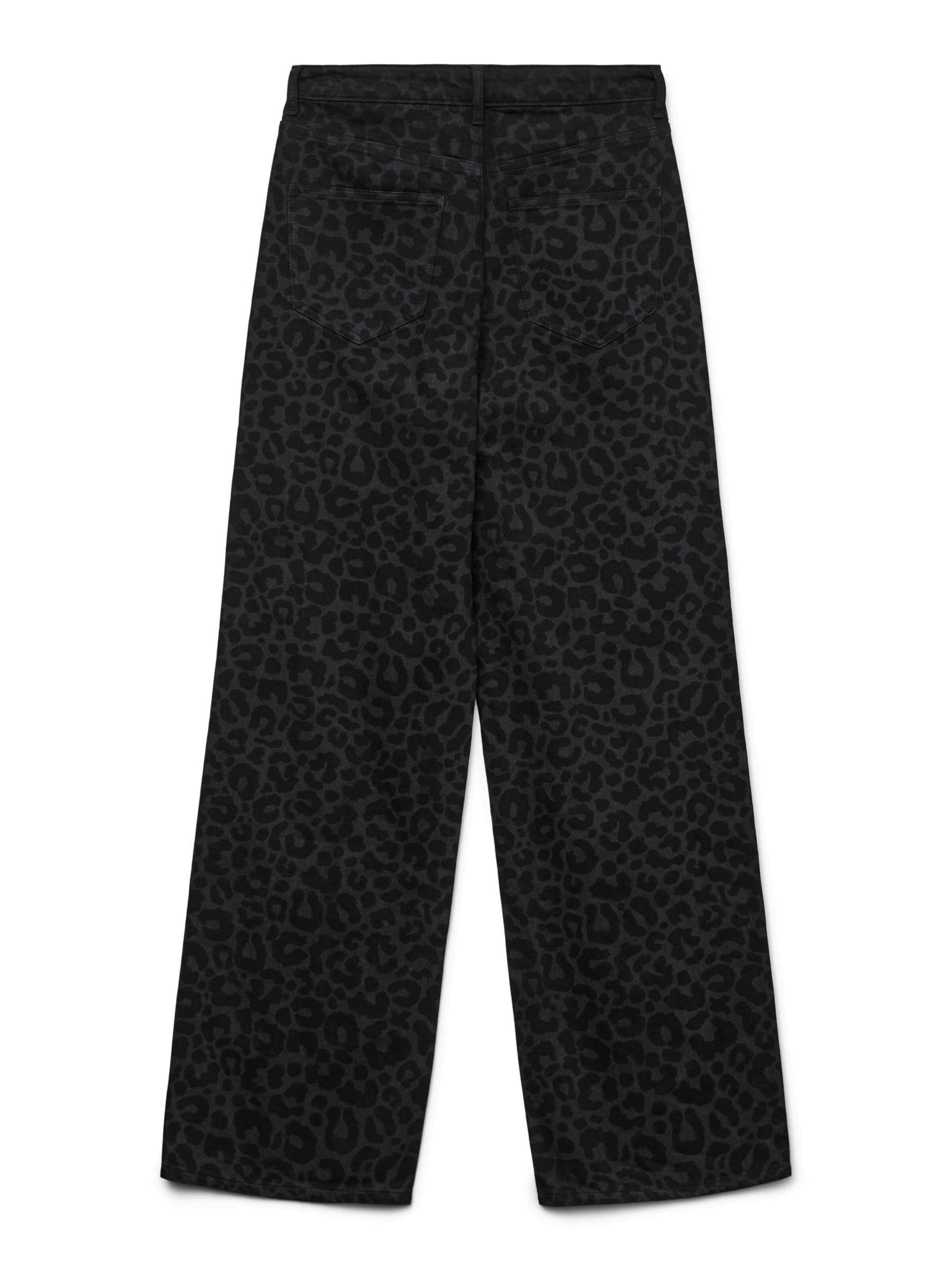 VERO MODA - Pierna ancha Vaquero 'VMTessa' en negro