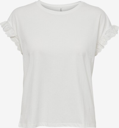 ONLY T-shirt 'Iris' en blanc, Vue avec produit