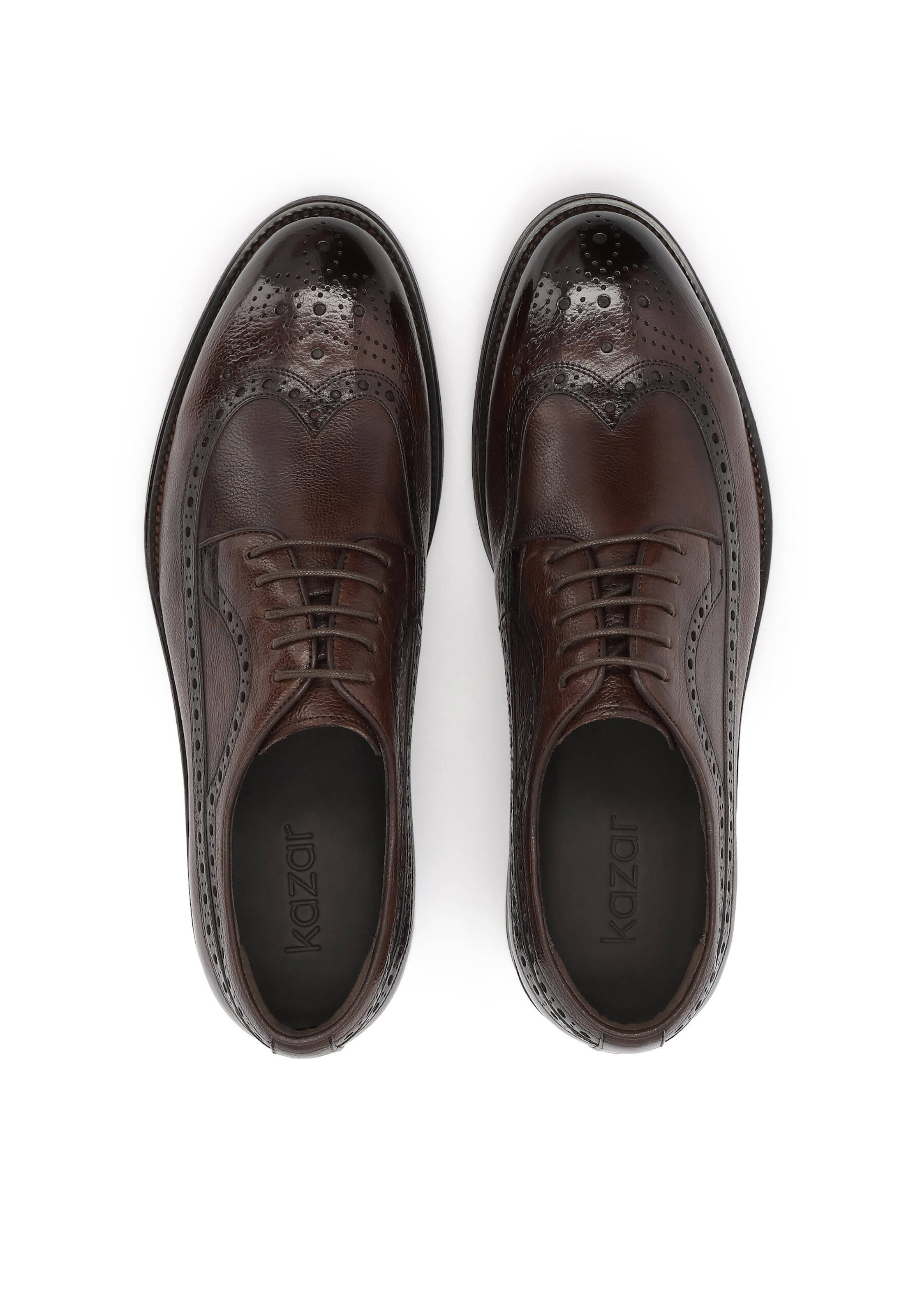 Chaussure à lacets Kazar en marron