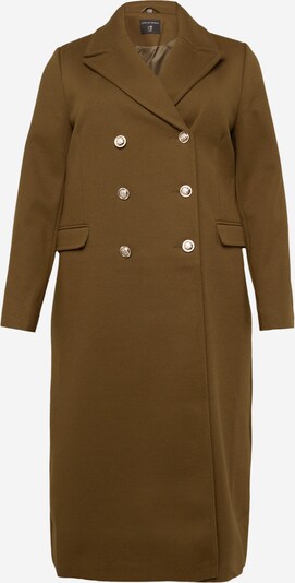 Dorothy Perkins Curve Manteau mi-saison en olive, Vue avec produit