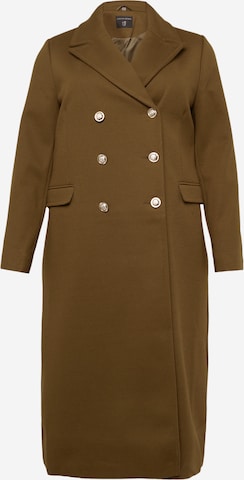 Manteau mi-saison Dorothy Perkins Curve en vert : devant