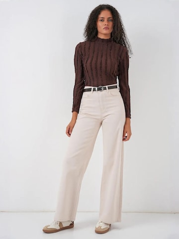 Bigdart - Blusa em castanho