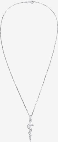 ELLI Ketting 'Schlange' in Zilver: voorkant