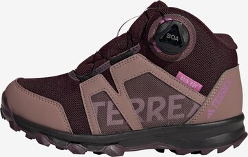 ADIDAS TERREX Boots in Red: front